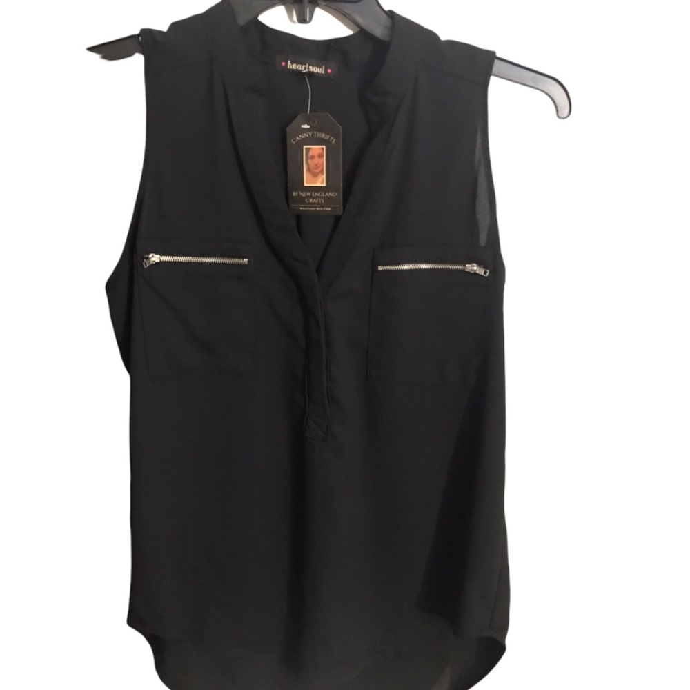 Pretty Black Blouse